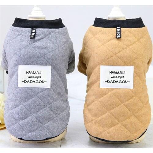 Russian Winter Warm Cotton Pet Dog Clothes Jacket Coats For Small Dogs Puppy Thick Pets Clothing Chihuahua French Bulldog Vest