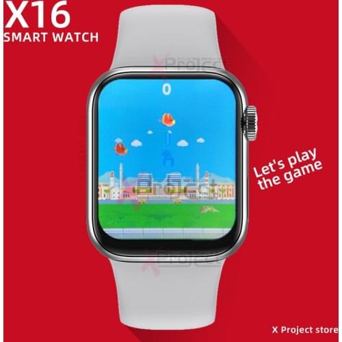 SmartWatch 2021 X16 Smart Watch Bluetooth Women Men Call Heart Rate 1.75 Inch For Android IOS pk amazift neo AK76 FK88 Z15 HW12