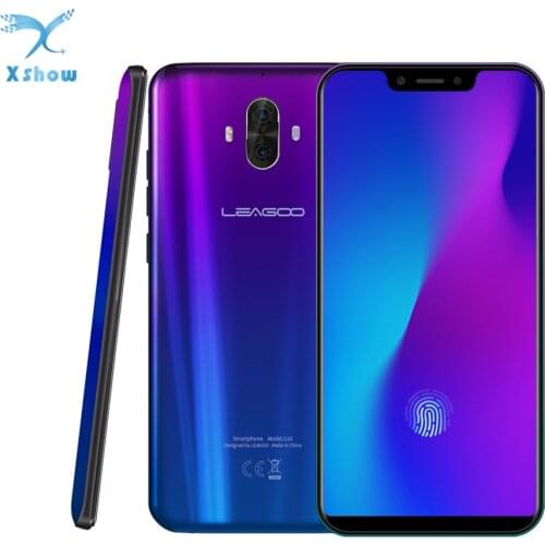 LEAGOO S10 6GB 128GB 6.21inch Octa Core Android 8 4G Mobile Phone 20MP 4050mAh In-Screen Fingerprint Wireless Charge Smartphone