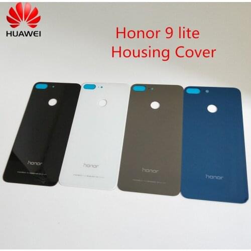 Huawei Honor 9 lite Glass Housing Battery Cover Rear Door Back Case For Huawei Honor 9lite With Logo & Adhesive Sticker