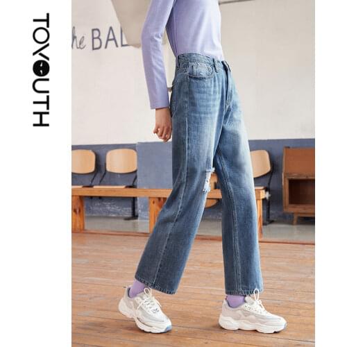 Женские рваные джинсы Toyouth China At AliExpress