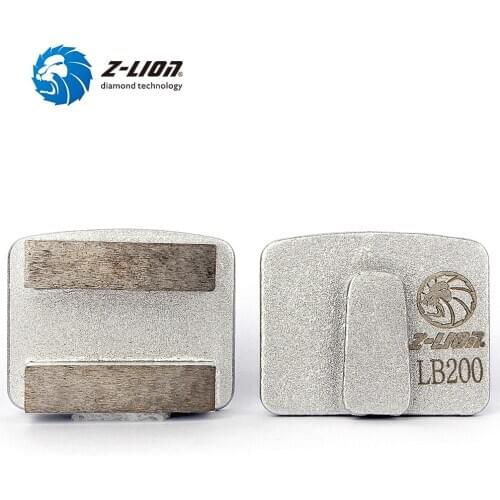 Z-LION Diamond Grinding Disc For Concrete Floor Polishing #100 Metal Hard Bond Redi-Lock System For Husqvarna Abrasive Grinding