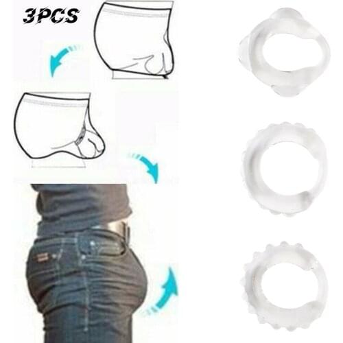 1/3pcs Penisring Cockring Silicone Ring Reusable Thongs STAY HARD Sexy Underwear High Elastic Underwear Thong C-strap