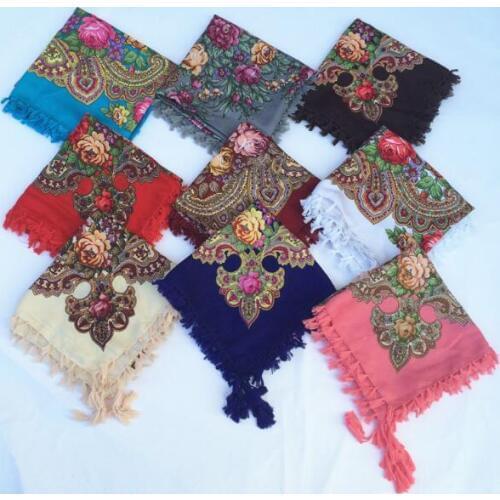 2021 Fashion women Tassel Scarf Printed Women Brand Wraps ponchos and capes hot Sale women chiffon Scarf women winter scarves