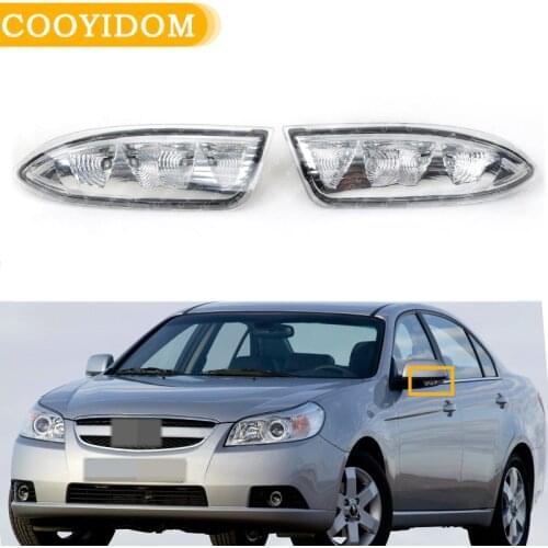 Car Left and Right LED Turn Signal Light Rearview Mirror Lamp Flasher Repeater For Chevrolet Epica 2008 2009 2010 2011 2012-2014