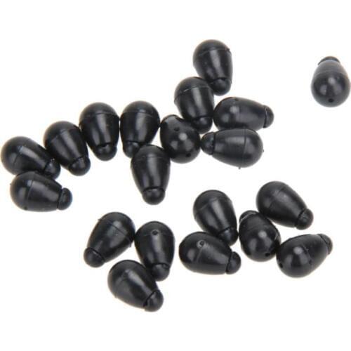 20X Rapid Quick Change Beads Camo Fishing Change Hooklength Instantly Shock Bead for Carp Fishing Method Feeder Beads
