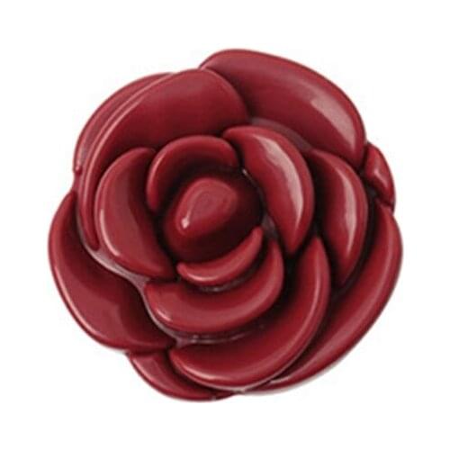 Rose Flower Shape Empty Eyeshadow Case Lipstick Box Cosmetic Packing Container Refillable Foundation Makeup Dispenser With