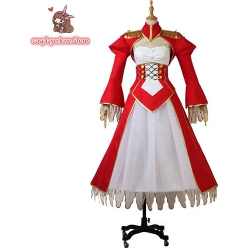 FateGrand Order Saber FGO Nero Claudius Caesar Augustus Germanicus Cosplay Carnaval Costume Halloween Christmas Costume