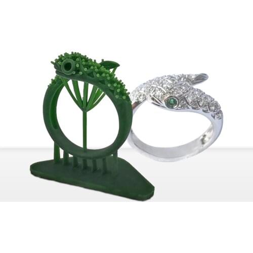 FEDEXFree Shipping Jewelry High Wax Casting Resin For Flashforge NOVA3D DLP LCD SLA Bath 3D Printer Liquid Photosensitive Resin