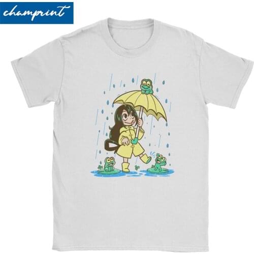 Asui Tsuyu Best Frog Girl T Shirt Men Women Novelty T-Shirt Boku No My Hero Academia Manga Tees Short Sleeve Clothes Party