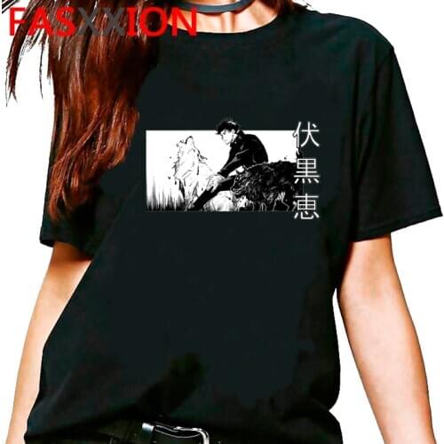 Japanese Anime Jujutsu Kaisen T Shirt Men Funny Gojo Satoru Summer Tops Yuji Itadori Graphic Tees Cartoon Unisex T-shirt Male