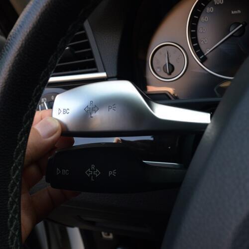 Chrome ABS Wiper Lever Steering Rod Cover Trim 4pcs for BMW 5/7 series 5GT F10 F07 520 523 525 530 Car Styling Modified