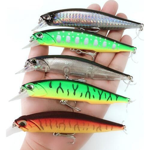 1pcs Minnow Fishing Lures 11cm 13.5g Jerkbait Pike Trout Wobbler Floating Crankbait Hard Artificial Baits Carp Fishing Tackle