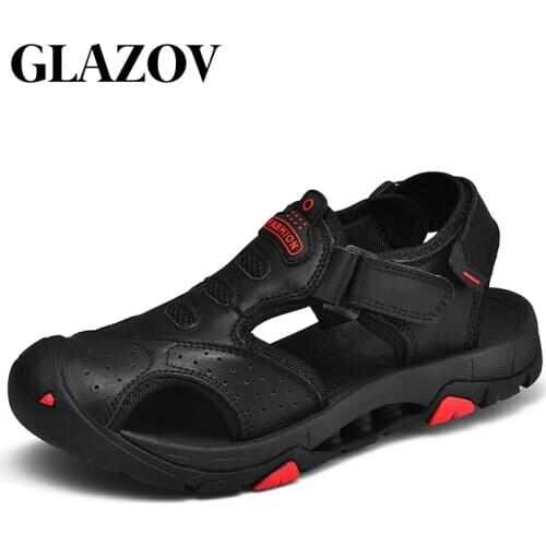 GLAZOV New Mens/Womens Beach Sandals High Quality Breathable Quick-drying Mesh Summer Leisure Hot Sale Classic Shoes Size 38-46