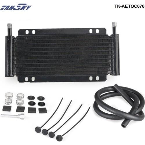 Racing Car Series 8000 Type 10-1/8" 9 Row Aluminum Plate & Fin Transmission Oil Cooler TK-AETOC676
