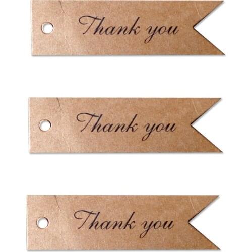 Thanks To The Handmade Thankyou And Handmade Dovetail Kraft Paper Tag