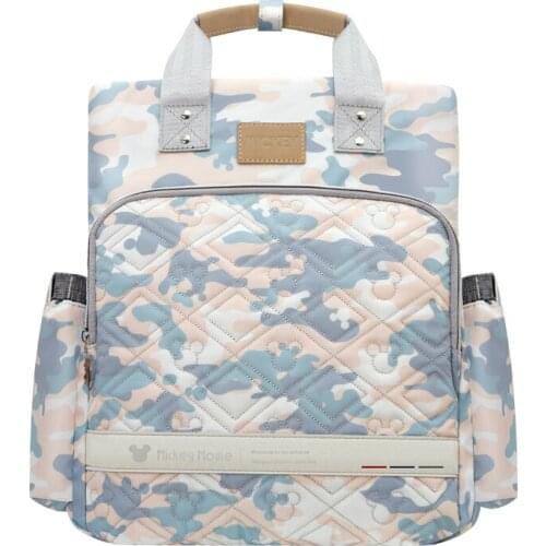 Disney Diaper Bags for Mom Waterproof Large Capacity Maternity Backpack Baby Care Mummy Nappy Bag Travel Stroller Bags USB