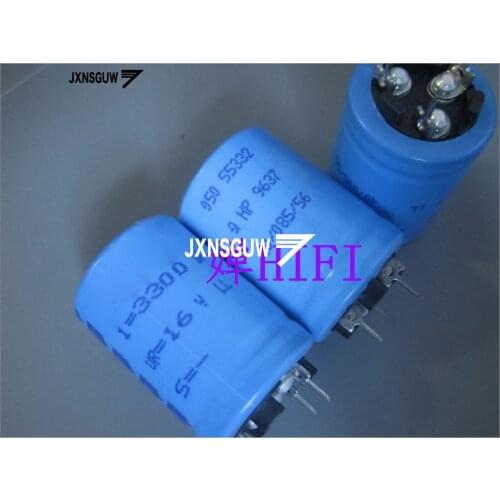 2PCS Original PH LL 16V3300UF 22X35MM blue VISHAY Aluminum electrolytic capacitors 3300uF/16v BC 3300UF 16V
