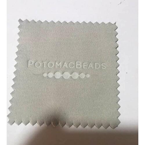 300-1000pcs custom logo 10x10cm Embossing Jewelry Cleaning Polishing Cloth Brass Polisher for Platinum Silver Gold Cleaner