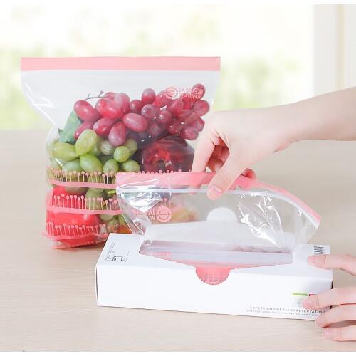 50pcs Extra Heavy-Duty Various Sizes Reclosable Plastic Packaging Bags Zip Lock Poly bags Zipper Clear Ziplock bags
