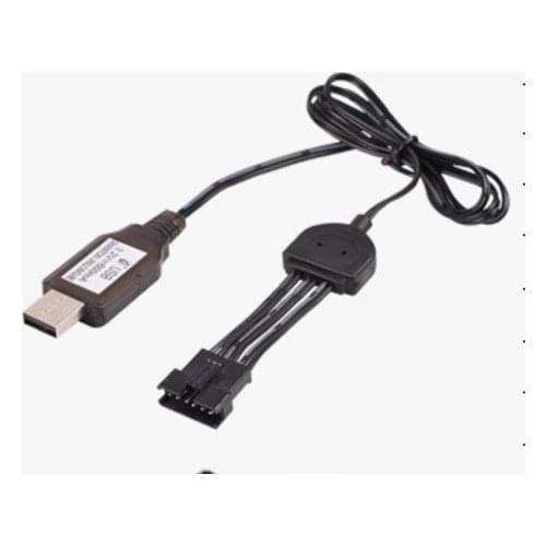 9.6V 6P 600mA SM USB Charger C For RC Helicopter Quadcopter Toys Car Model Truck Spare Parts