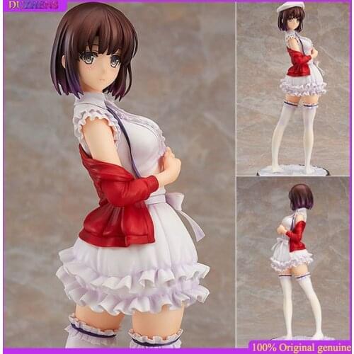 How to Raise a Boring Girlfriend Katou Megumi Red Maid Dress Action Figure Anime Figure Model Toys Figure Collection Doll Gift