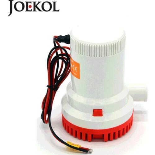 Large flow dc 12v/24v bilge pump 1500GPH electric water pump for boats accessories marin,submersible boat water pump