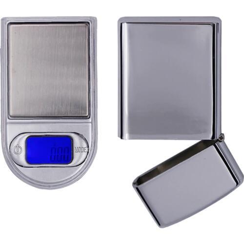Hot sales 0.01*200g Gram Mini electronic Pocket Jewellery Scale Lighter Style LCD Digital with backlight 46% off