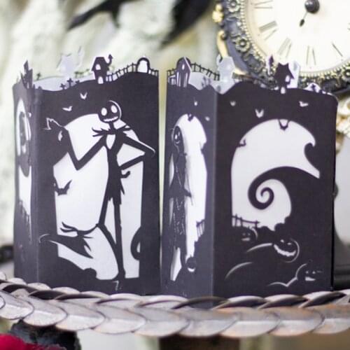 Halloween Box Die Cut Metal Cutting Cut Pumpkin Ghost 3D Lantern Scrapbook Paper Craft Handmade Card Punch Art Knife Cutter Die