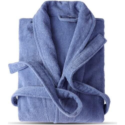 Hotel Robe Cotton Toweling Terry Robes Lovers Soft Bath Robe Men Women Nightrobe Sleepwear Male Casual Home Bathrobe халат