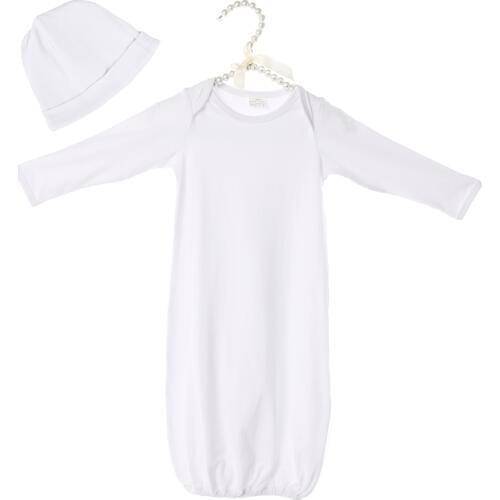 Kaiya Angel Newborn Unisex Sleep Gown long Sleeve Solid Color Cotton Spring Summer Fall Sleeping Sack 2019 0-24M Baby Sleep Gown