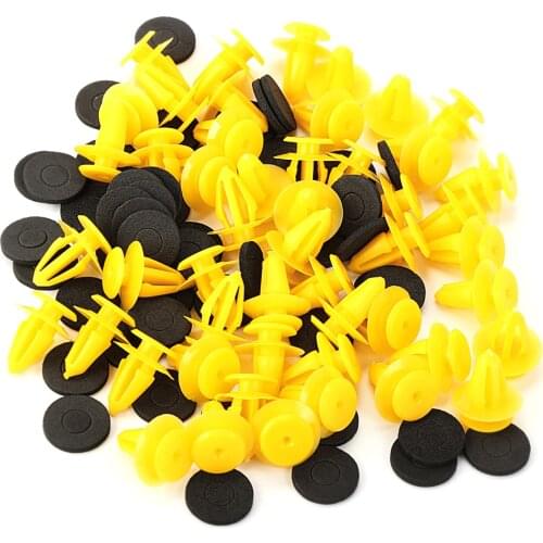 50PCS Auto Door Panel Clips Fixing Fastener for Audi A1 A3 A4 A5 A6 A7 A8 C5 C6 Q2 Q5 Q3 Q7 S3 TT