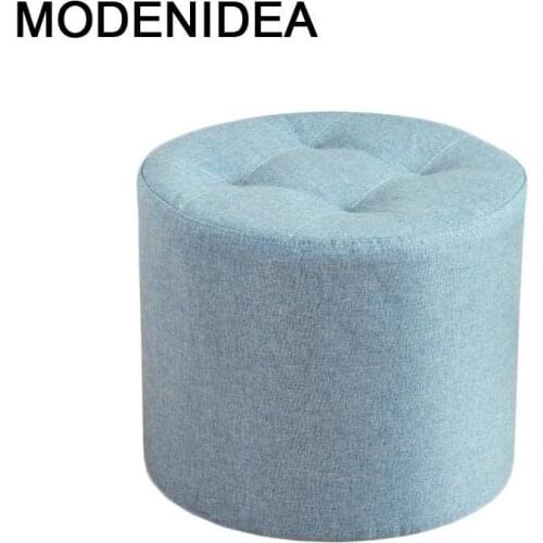 Pufa Do Siedzenia Vanity Living Room Nordic Kid Furniture Vestidor Stool Poef Taburete Ottoman Sgabello Change Shoes Chair