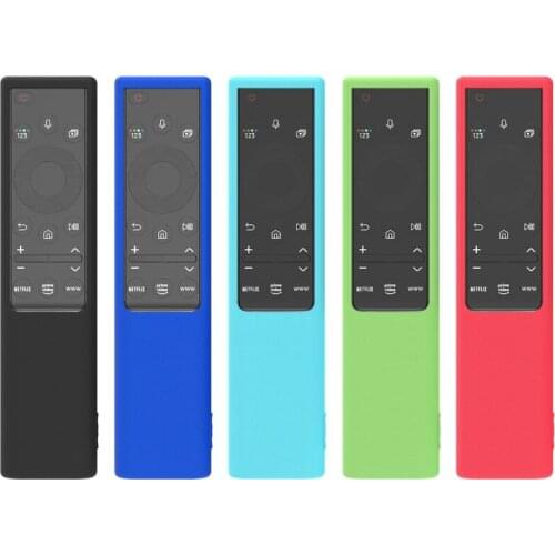 OOTDTY Soft Remote Control BN59-01357C Silicone Case Shell Protective Cover Compatible with BN59 01357B 01357E Bumper Shell