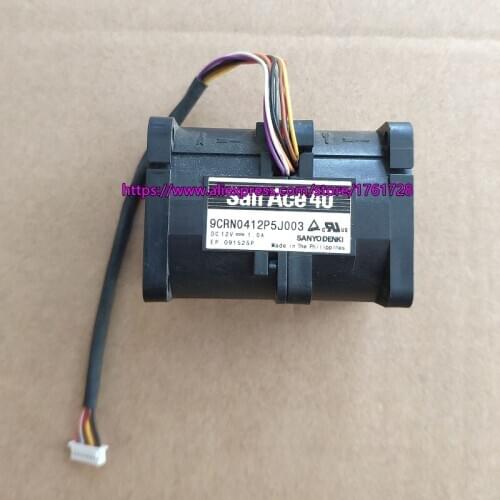 Free shipping , Brand new 40*40*56mm 4cm 9CRN0412P5J003 12V 1A 8wires servo fan