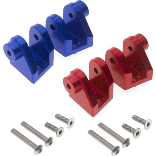 2PCS Aluminum Alloy Front Rear Axle Tie Rod Base Mount for LOSI LMT 1/8 Monster RC Truck Modification DIY Upgrade Parts