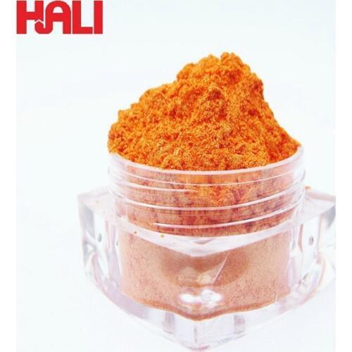 Crystal pearl pigment,pearlescent pigment,mica pigment,color:orange,item:6461,net weight:20gram,free shipping