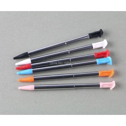 OCGAME 50pcs/lot For Nintendo New 2ds ll xl Touch Pen For New 2DSXL LLTouch pen metal Touch Screen Stylus Pen