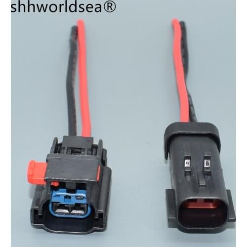 Shhwoldsea 2 Pin 2.8mm 54200206 54200210 Automotive Light Plug Car Lamp Socket Connector For Benz Auto