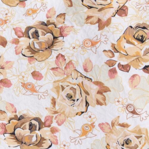 Bird and flowers vintage fabric Retro style fabric Calico Printed cotton fabric for DIY Bag 1 order=50cm*140cm