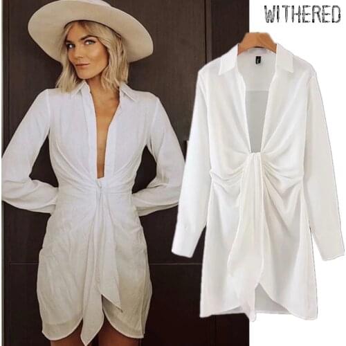 Jenny&Dave dress women fashion blogger england style white shirt bow sexy vestidos de fiesta de noche vestidos party blazers