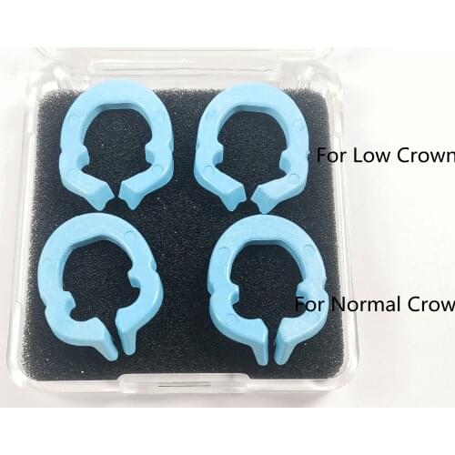 10Pcs/Lot Dental Resin Rubber Dam Clamps 2Types