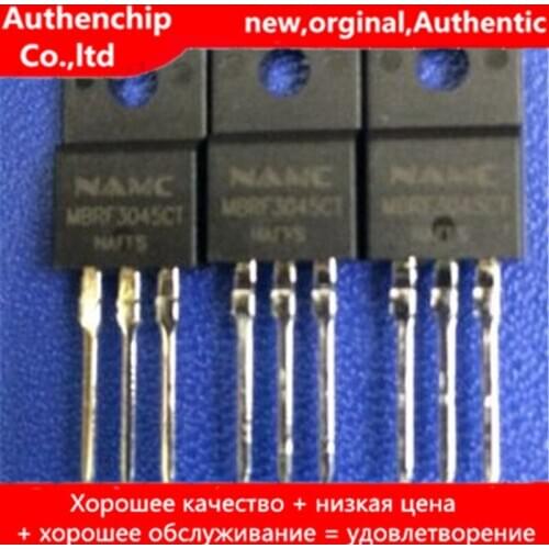 10pcs 100% new original MOS field effect tube MBRF3045CT 45V 30A TO-220F real photo