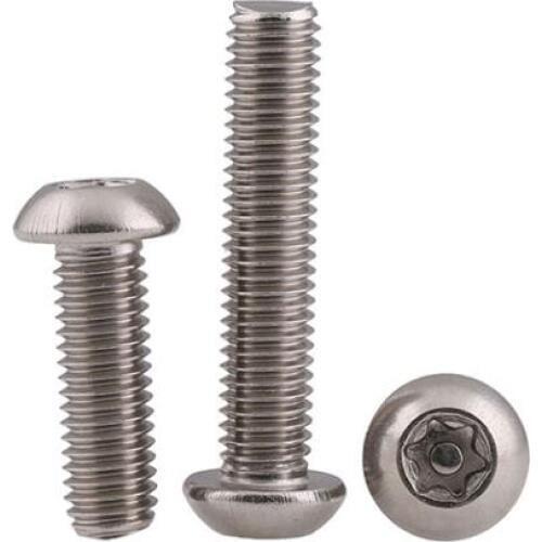 30pcs M3 stainless steel round head plum with column needle mechanical screw furniture decorative screw 4mm-25mm length