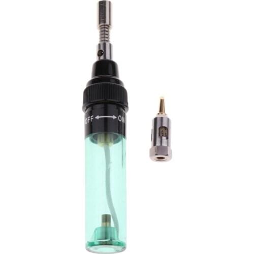 Cordless Gas Solder Iron Welding Pen Burner Butane Blow Torch Gas Torch Soldering Pedestal Solder Tip