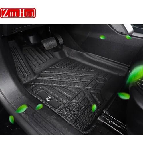 Car Styling Floor Mats For GWM Haval Hover H6 3th 2021 Double Layer Custom TPE Foot Pads Cover Interior Floorliner Accessories