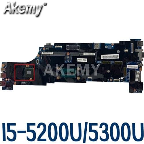 For lenovo THINKPAD W550S T550 Laptop motherboard with CPU I5 5200U/5300U DDR3 100% Fully Tested
