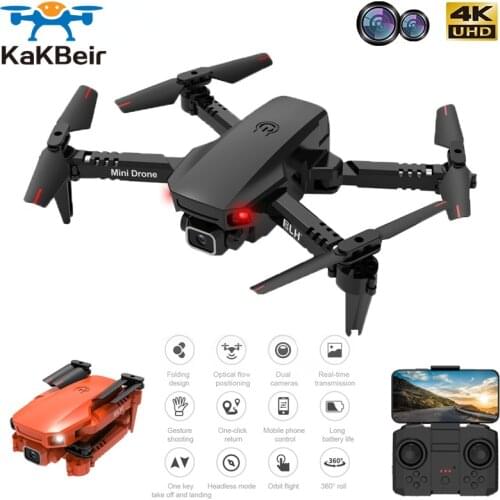 Mini RC Drone 4K HD Dual Camera WIFI FPV Air Pressure Altitude Hold One Key Return Home Foldable Quadcopter Kid Toys GIft
