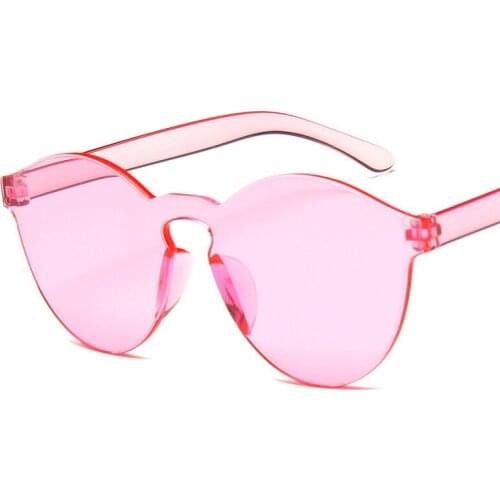 GirlView European and American trend chic sunglasses multicolor sunglasses comfortable street shooting glasses female