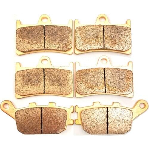 Front / Rear Brake Pads Copper Sintering For Yamaha YZF-R6 FZ-07 MT-07 XSR700 FZ8 FJ09 FZ-09 MT-09 FZ1 FZS1000 YZF-R1 MT-10